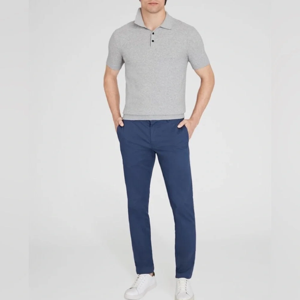 Club Monaco Connor Chino Pant Modern Slim Fit Size 36x32‎ Blue
